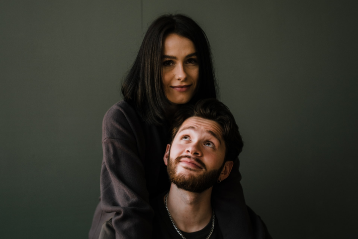 couple posing for camera